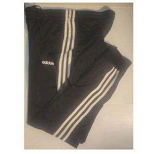 Adidas Men's stylish Black and White athletic pants with 28" waist